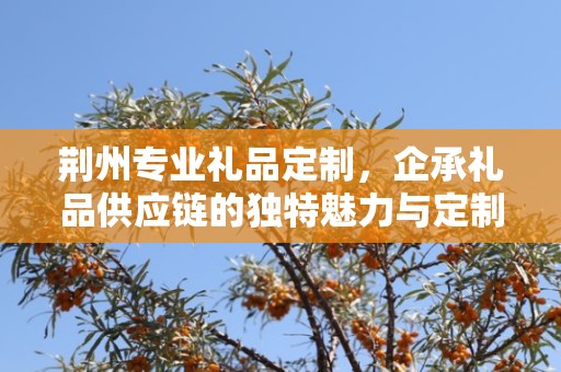 荆州专业礼品定制，企承礼品供应链的独特魅力与定制之旅